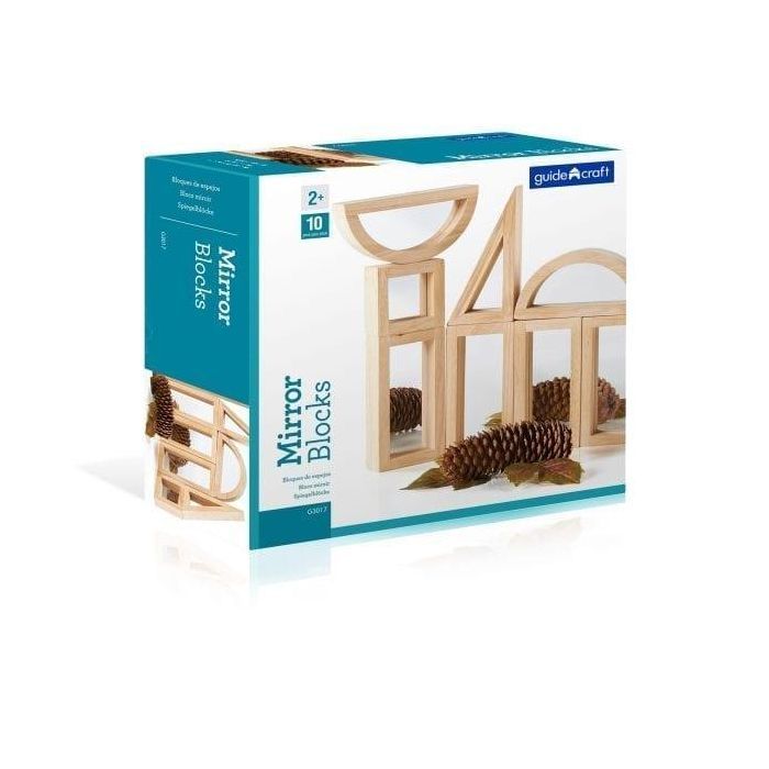Игровой набор Guidecraft стандартных блоков Block Play Зеркало, 10 шт. (G3017) изображение 6