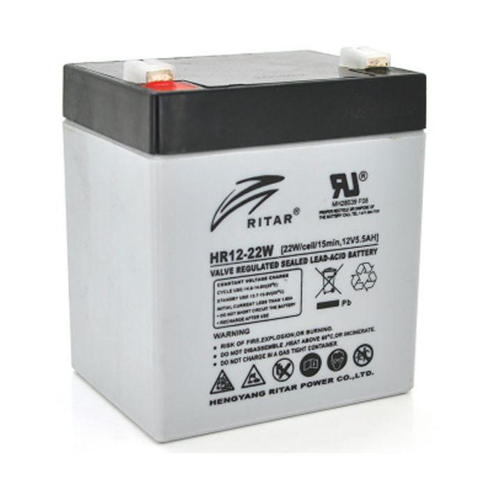 Батарея к ИБП Ritar HR1222W, 12V-5.0Ah (HR1222W)