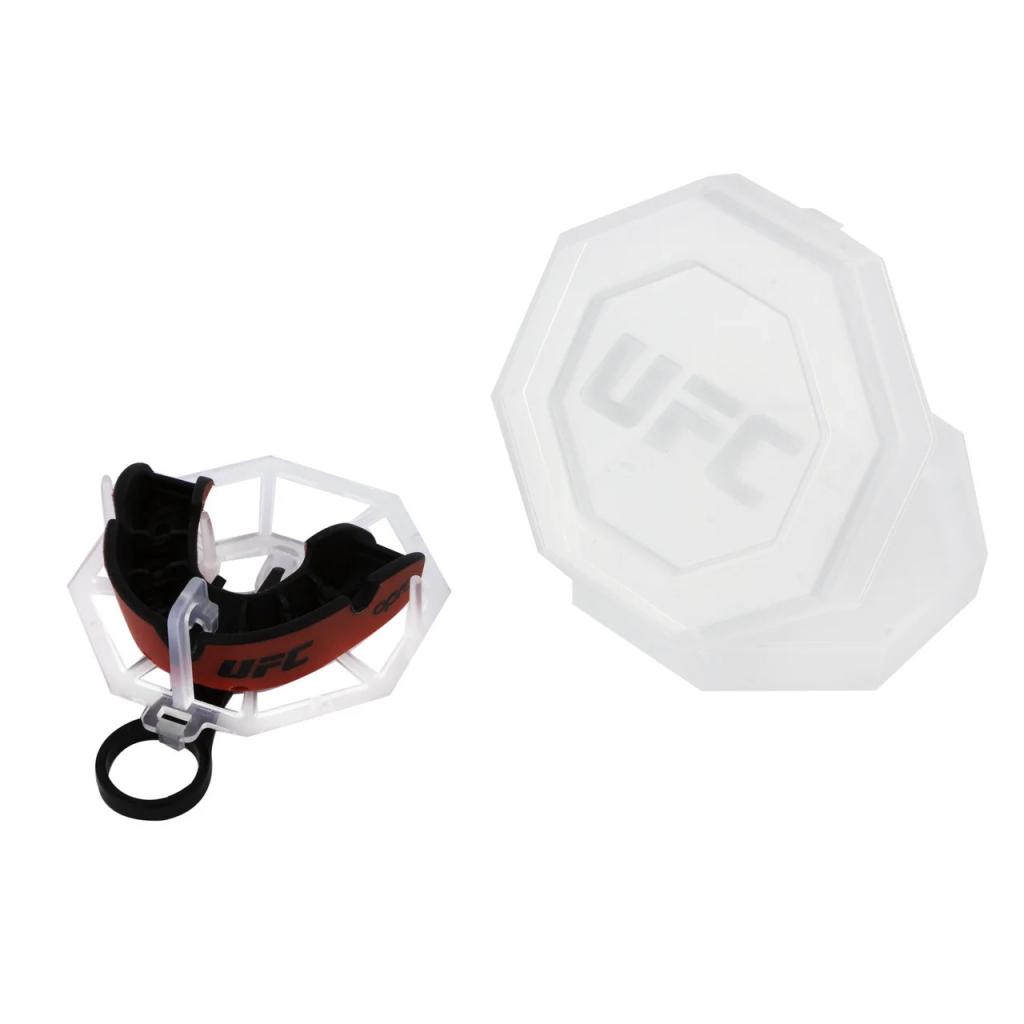 Капа Opro Junior Silver UFC Hologram Red/Black (UFC_Junior-Silver_Red/Black) изображение 6