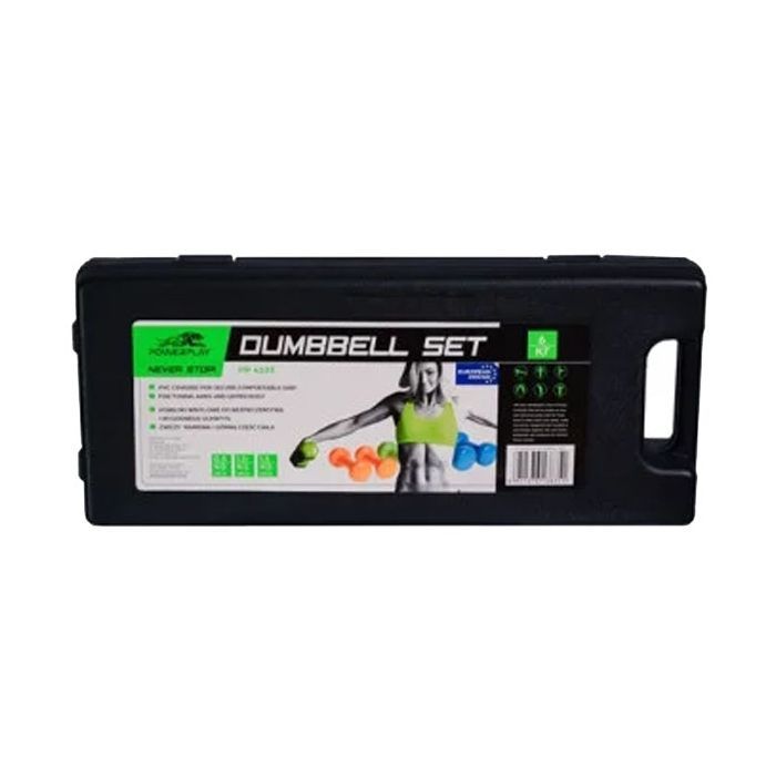 Гантельный набор PowerPlay 4103 6 кг (PP_4103_6kg) изображение 4