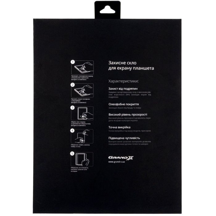 Скло захисне Grand-X Lenovo Tab M10 X605 (LM10605) (LM10605) зображення 2