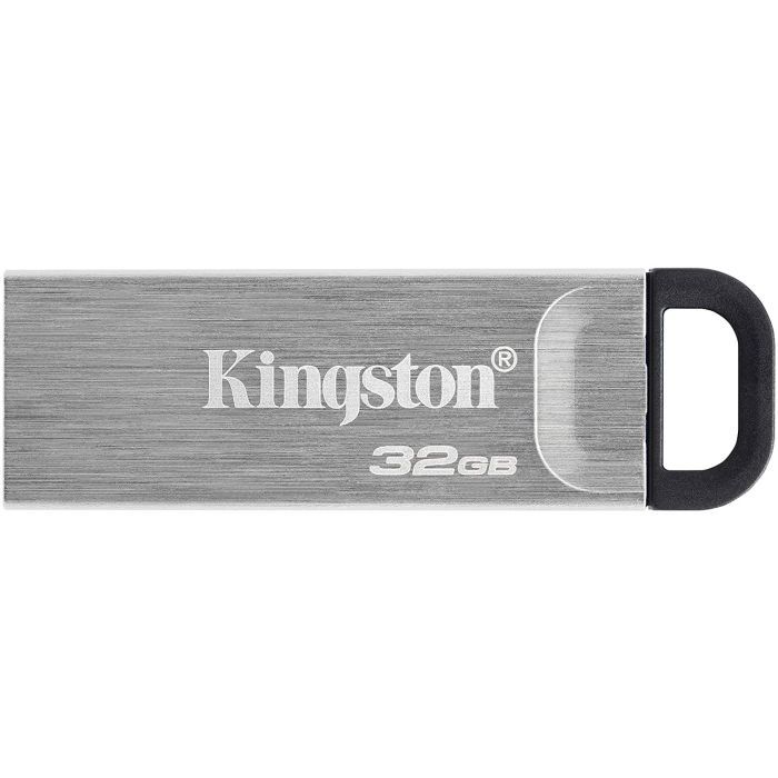 USB флеш накопитель Kingston 256GB DT Kyson Silver/Black USB 3.2 (DTKN/256GB)