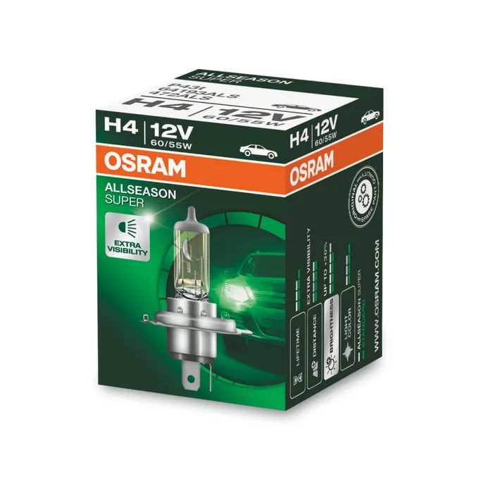 Автолампа Osram галогенова 60/55W (OS 64193 ALS) зображення 3