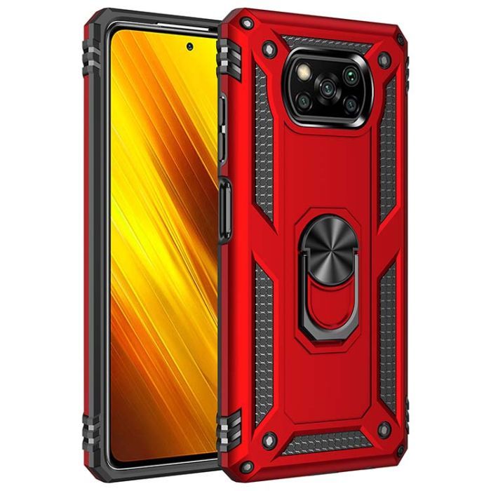 Чохол до мобільного телефона BeCover Military Poco X3 Black (705643)