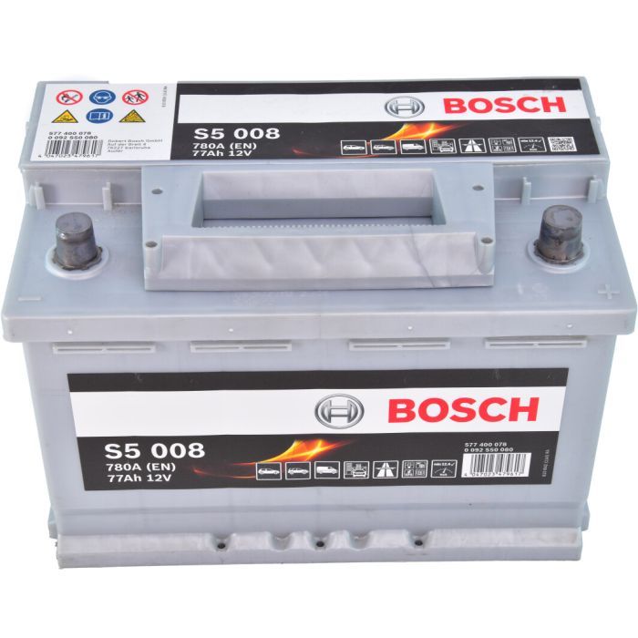 Аккумулятор автомобильный Bosch 77А (0 092 S50 080) изображение 2