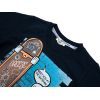 Футболка детская Breeze со скейтом (12363-140B-blue) изображение 3