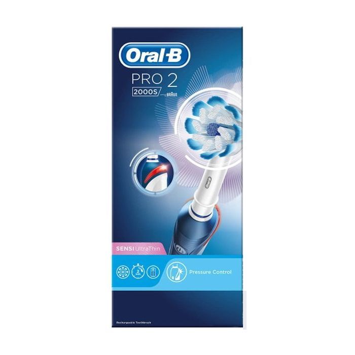 Электрическая зубная щетка Oral-B PRO2 2000 D 501.513.2 SU Sensi Ultrathin изображение 2