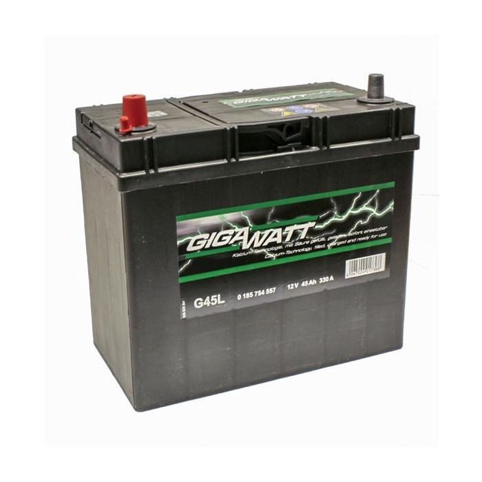 Аккумулятор автомобильный GigaWatt 45А (0185754557) изображение 3
