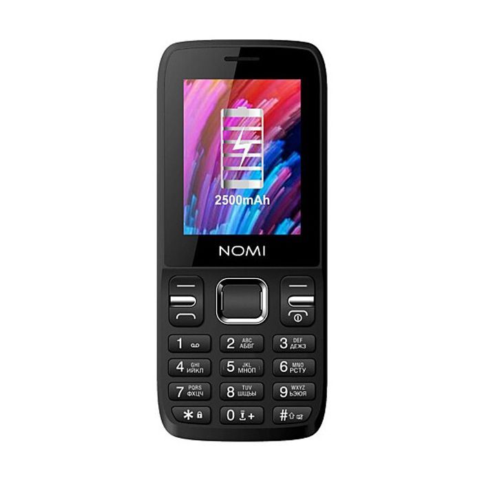 Мобильный телефон Nomi i2430 Black