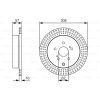 Гальмівний диск Bosch 0 986 479 T16 зображення 5