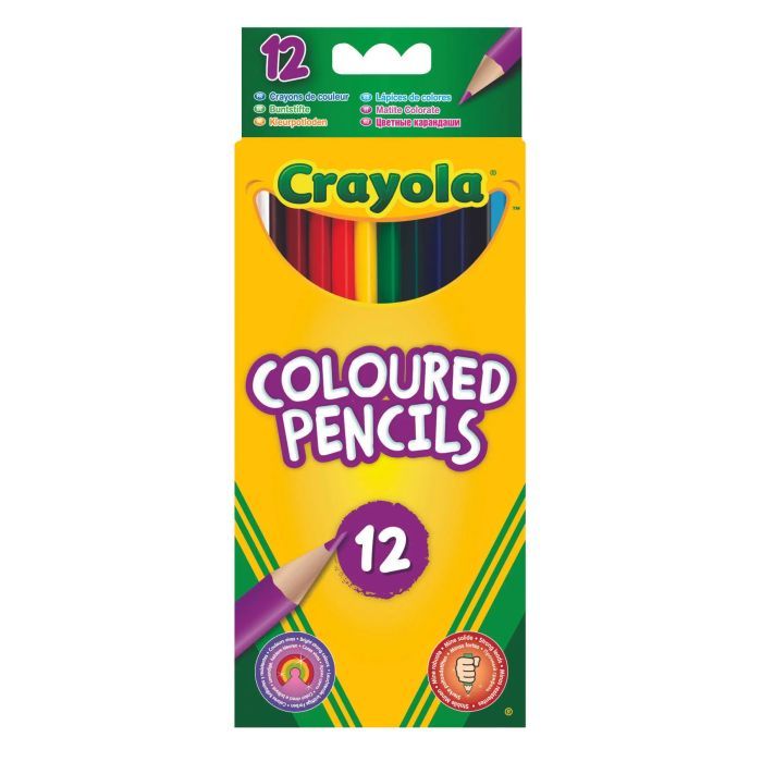 Олівці кольорові Crayola 12 шт (256245.024)