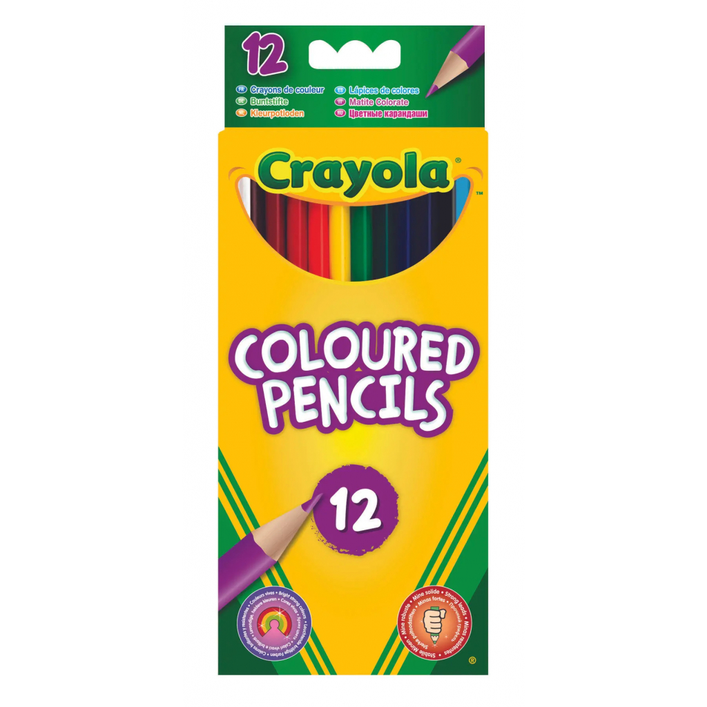 Карандаши цветные Crayola 12 шт (256245.024)