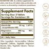 Минералы Solgar Магний с Витамином B6, Magnesium with Vitamin B6, 100 табле (SOL01720) изображение 2