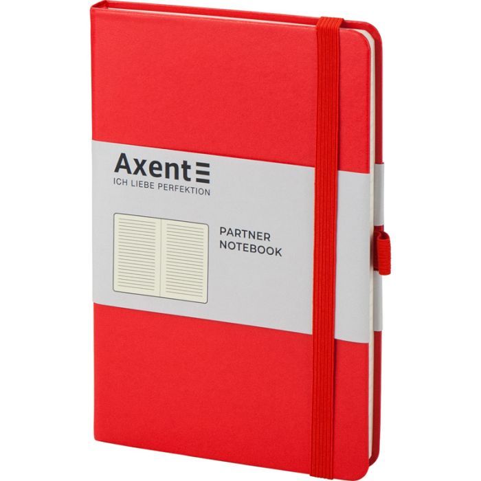Книга записная Axent Partner 125х195 мм в линейку 96 листов Красная (8308-05-A) изображение 2
