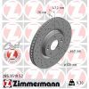 Гальмівний диск ZIMMERMANN 285.3519.52