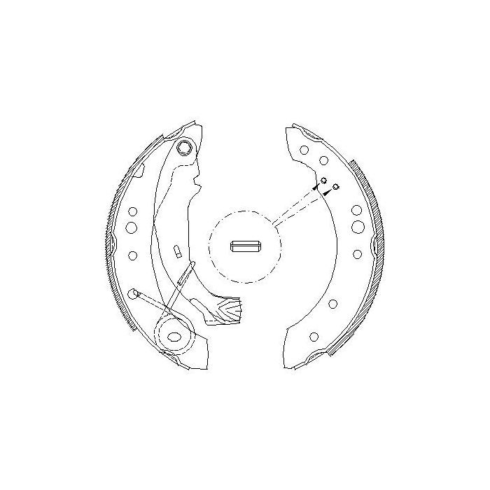 Тормозные колодки REMSA 4149.00