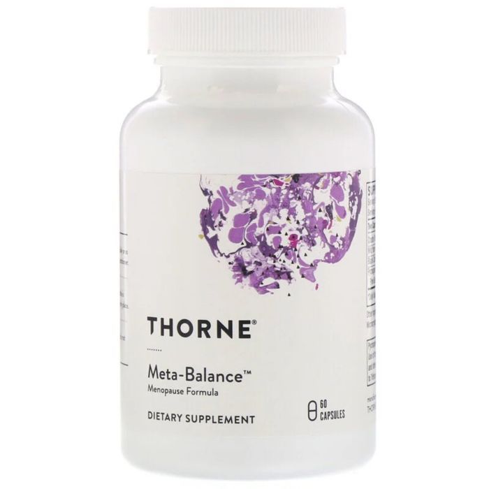 Травы Thorne Research Поддержка при Менопаузе, Meta-Balance, 60 Капсул (THR-71103)