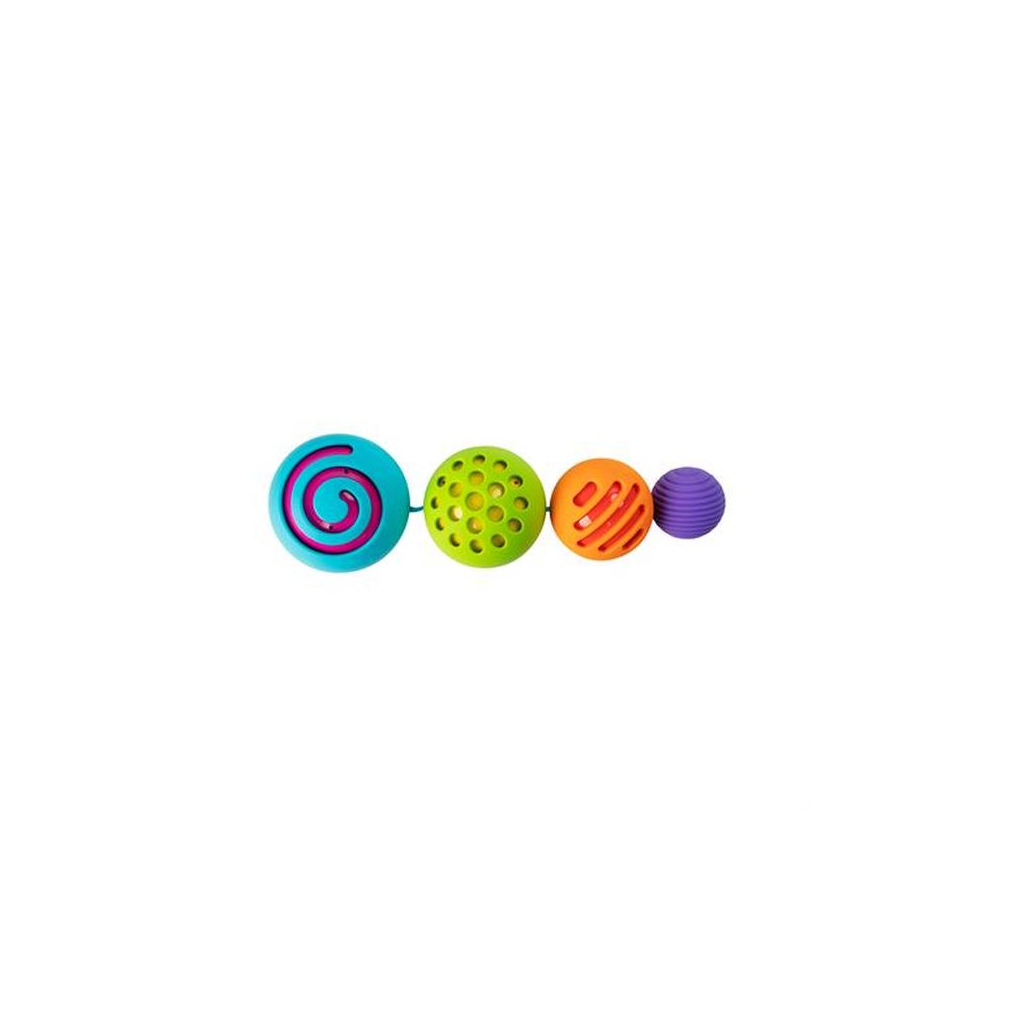 Развивающая игрушка Fat Brain Toys Сортер сенсорный Сферы Омби Oombee Ball (F230ML) изображение 3