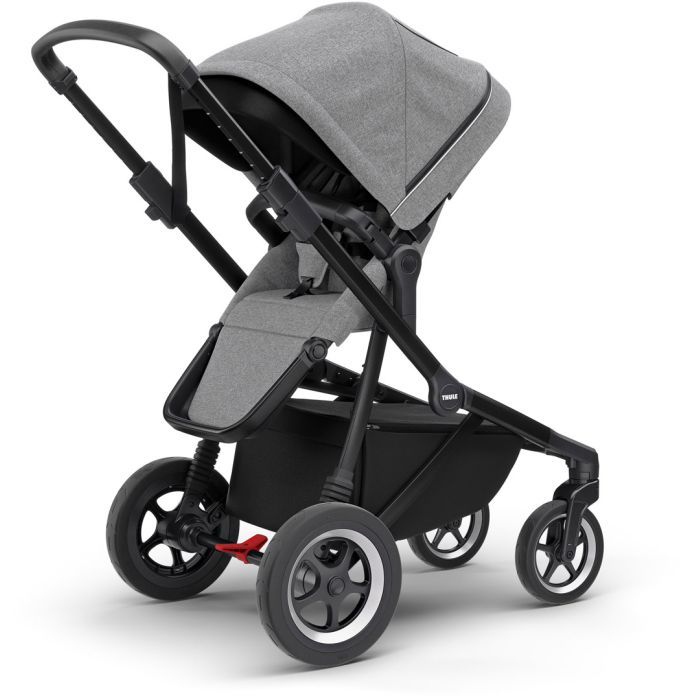 Коляска Thule Sleek Black/Grey Melange (TH 11000021) изображение 3