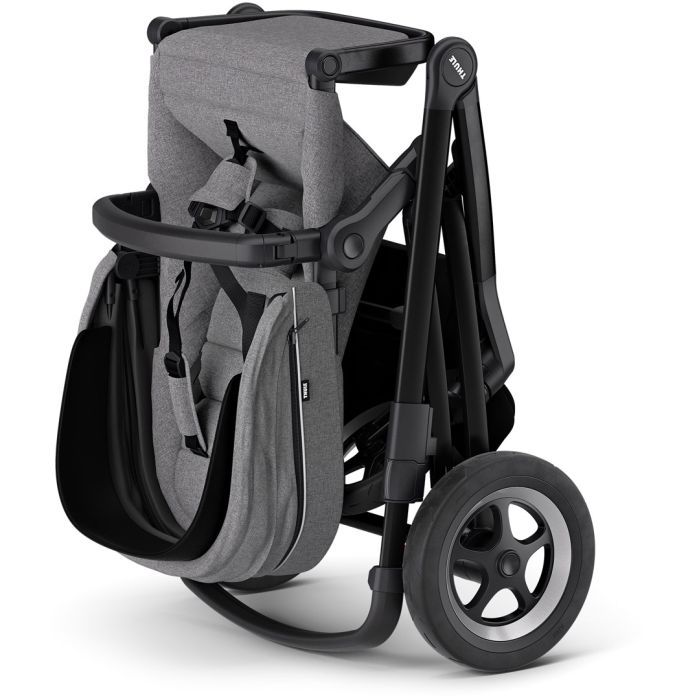 Коляска Thule Sleek Black/Grey Melange (TH 11000021) изображение 4