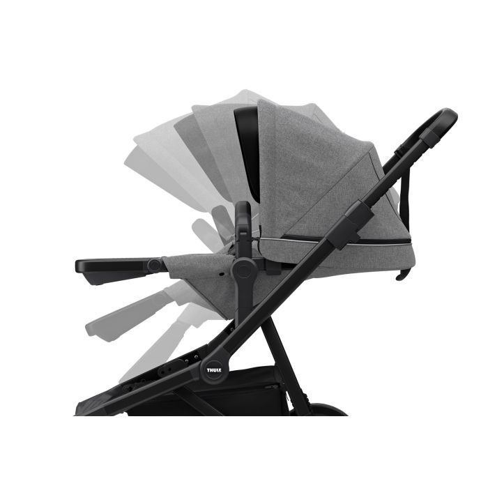 Коляска Thule Sleek Black/Grey Melange (TH 11000021) изображение 6