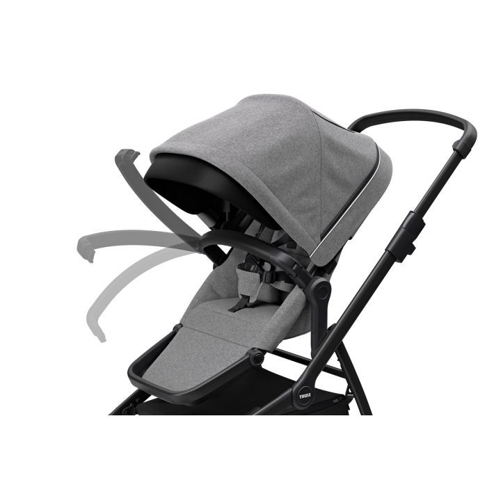 Коляска Thule Sleek Black/Grey Melange (TH 11000021) изображение 7