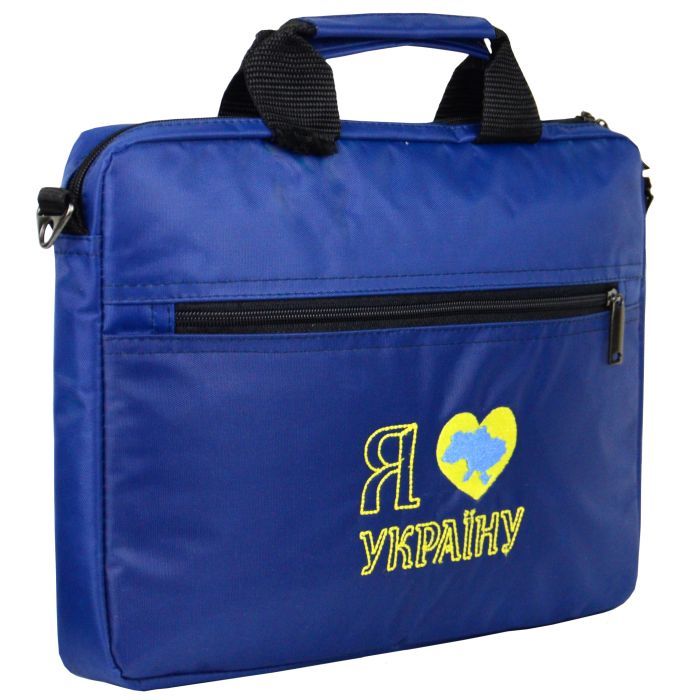 Сумка для ноутбука Porto 13.3'' PN13DB LoveUkraine DarkBlue (PN13DB_LoveUkr) изображение 2