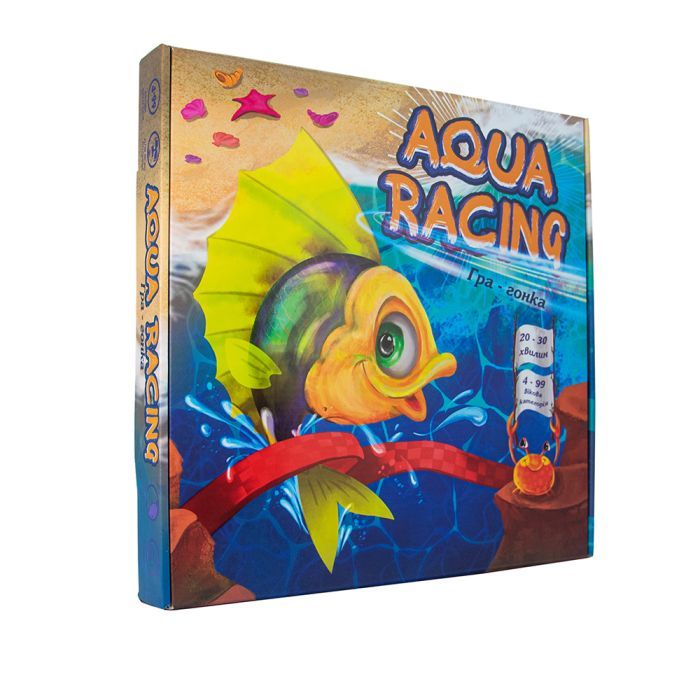 Настольная игра Strateg Aqua racing (українська мова) (30416)