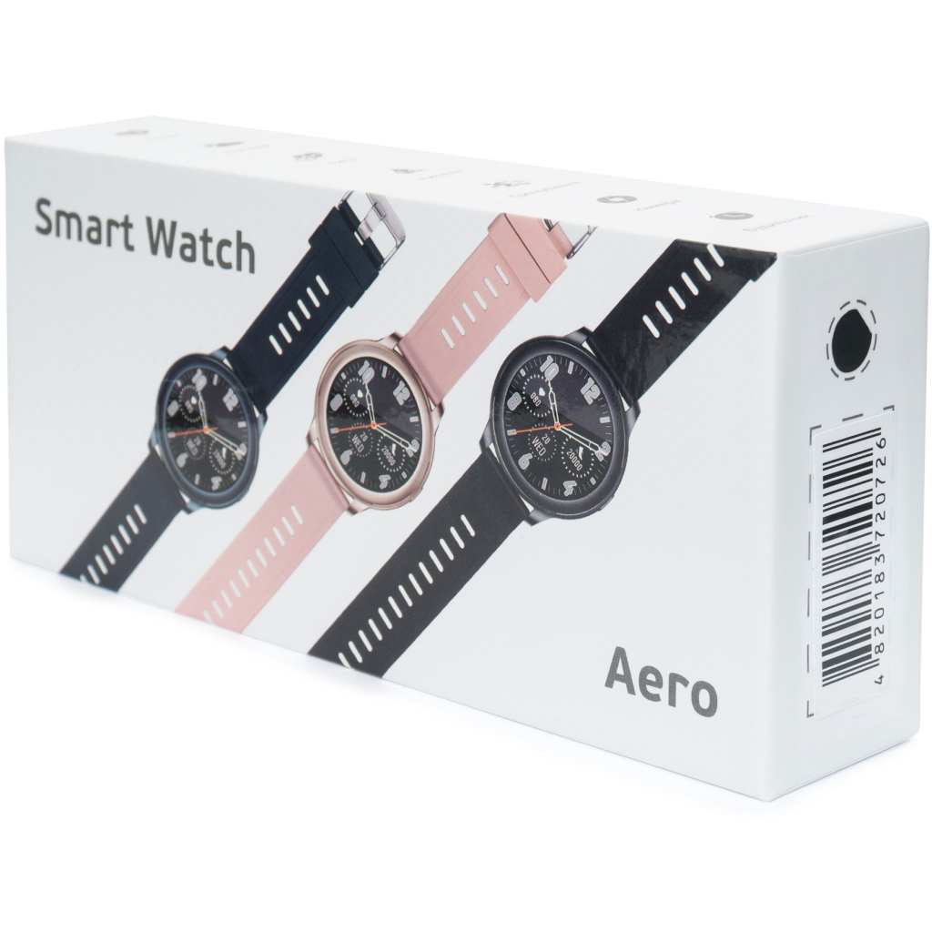 Смарт-годинник Globex Smart Watch Aero Black зображення 4