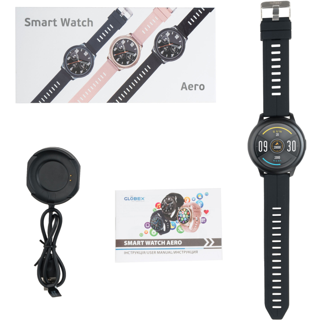 Смарт-часы Globex Smart Watch Aero Black изображение 5