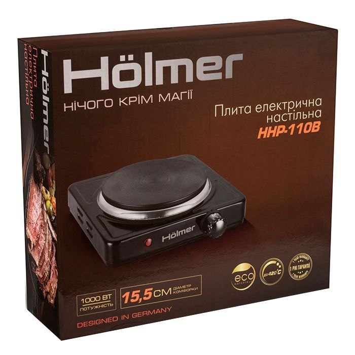 Настільна плита Hölmer HHP-110B зображення 8