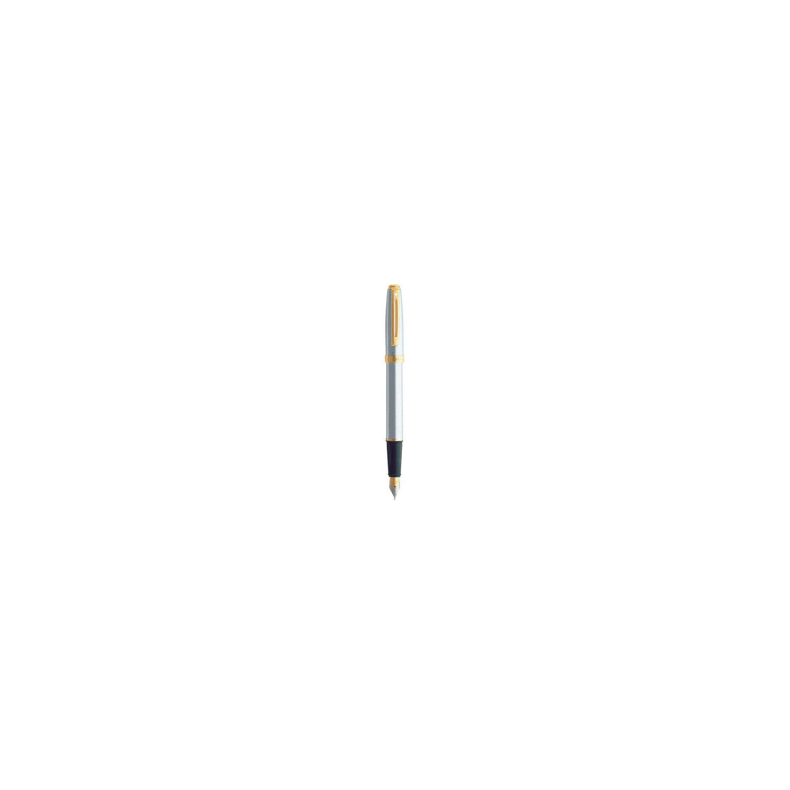 Ручка пір'яна Sheaffer PRELUDE WW10 Brushed Chrome GT  FP M (Sh342004-10К)