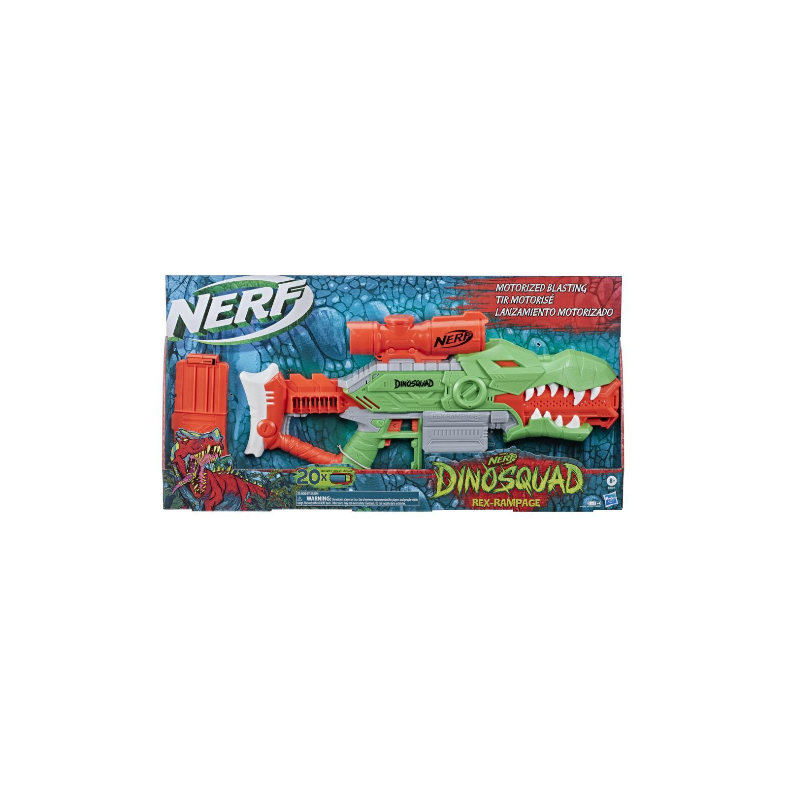 Игрушечное оружие Hasbro Nerf Рекс Рэмпейдж (F0807) изображение 2
