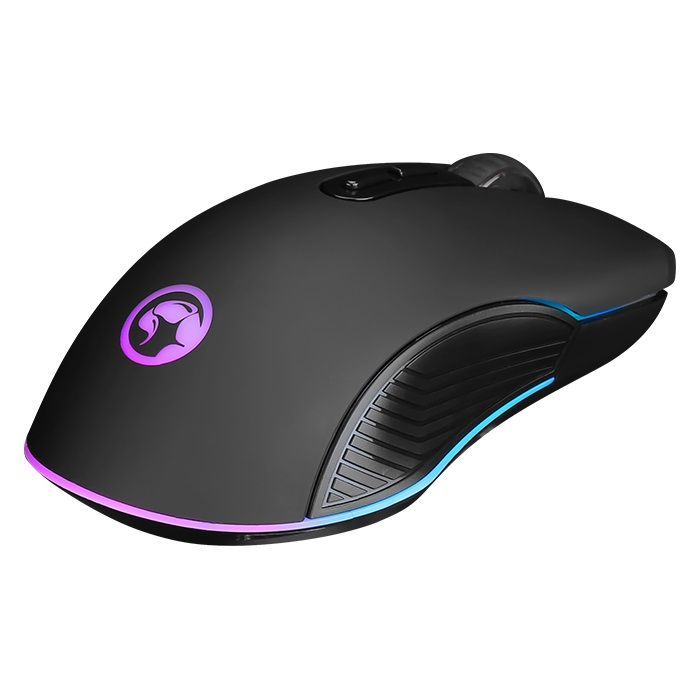 Мишка Marvo M421 Multi-LED USB Black (M421) зображення 5
