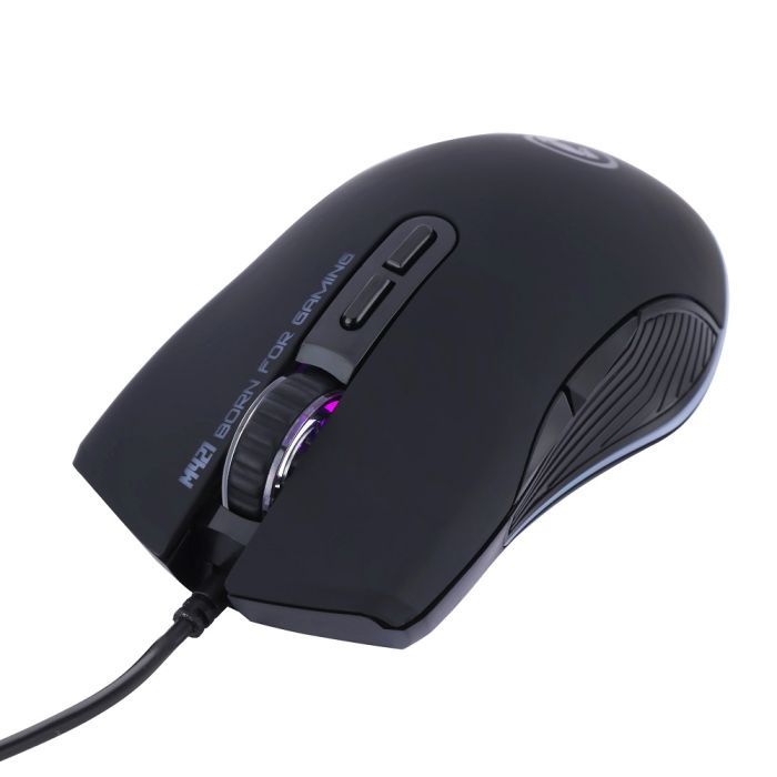 Мишка Marvo M421 Multi-LED USB Black (M421) зображення 6