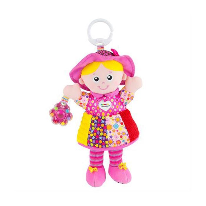 Іграшка на коляску Lamaze Лялька Емілі з брязкальцем (L27026)