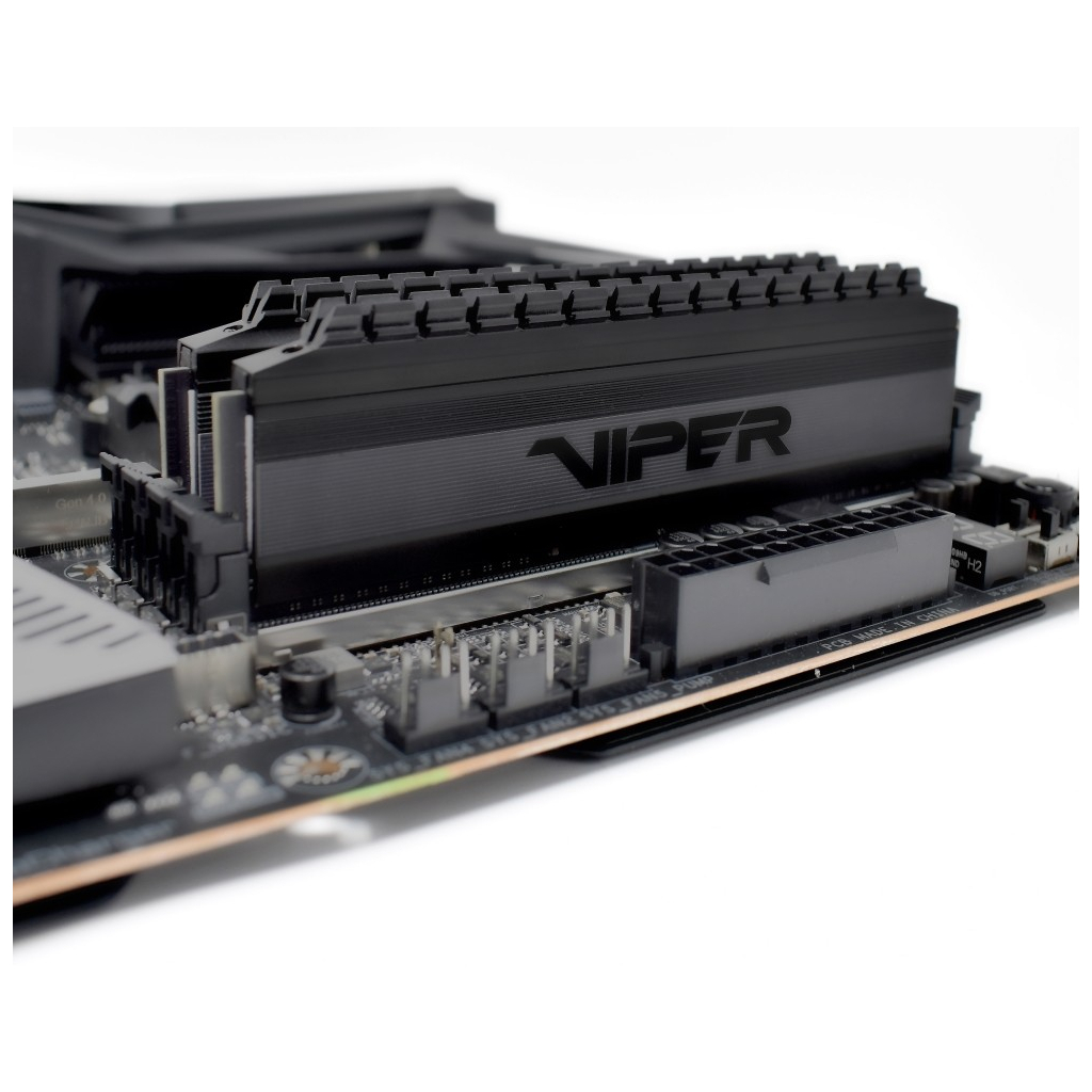 Модуль памяти для компьютера DDR4 16GB (2x8GB) 3600 MHz Viper 4 Blackout Patriot (PVB416G360C8K) изображение 5