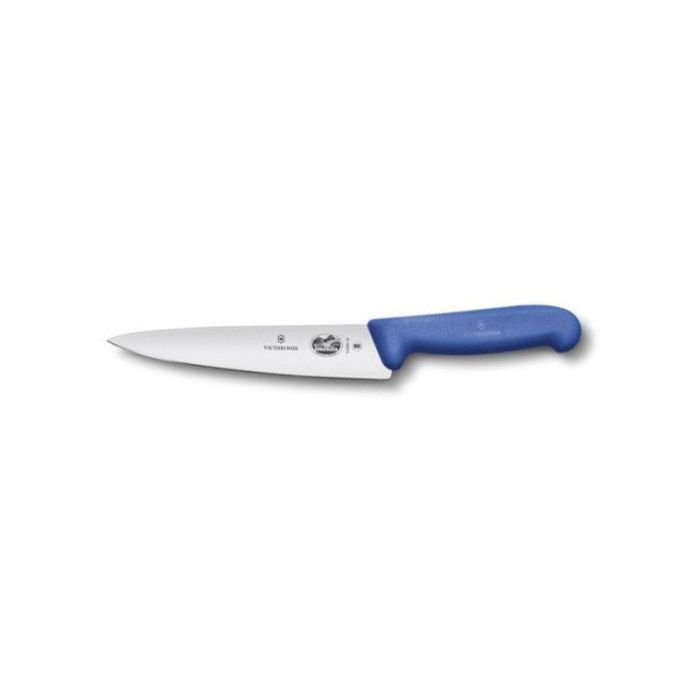 Кухонный нож Victorinox Fibrox Carving 25 см Blue (5.2002.25)