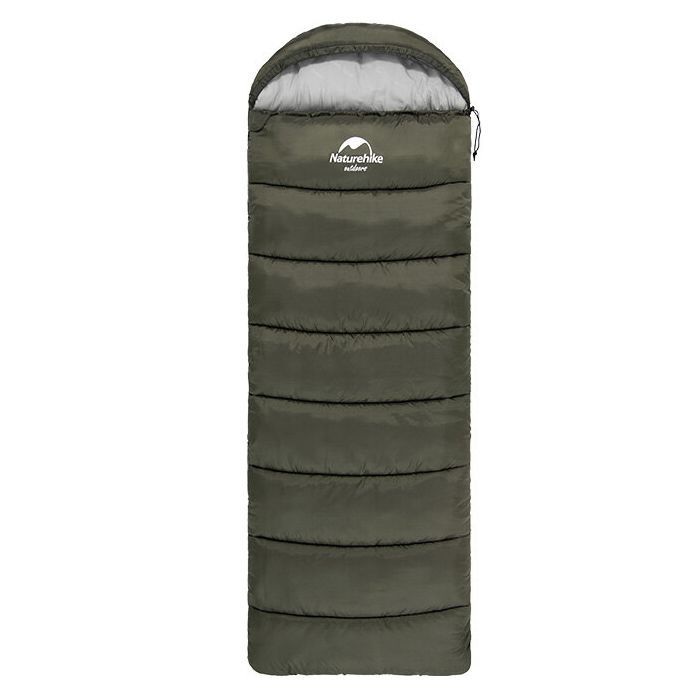 Спальный мешок Naturehike U350 NH20MSD07 Hollow Cotton Left Green (6927595767238-L)