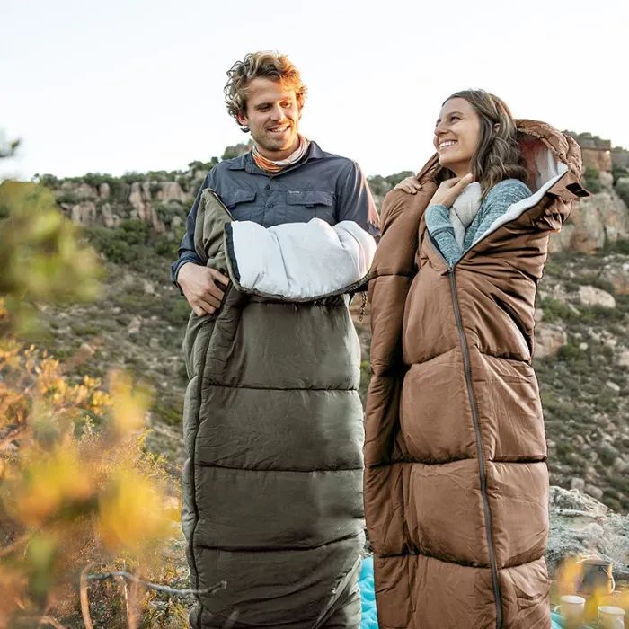 Спальный мешок Naturehike U350 NH20MSD07 Hollow Cotton Left Brown (6927595767221-L) изображение 8