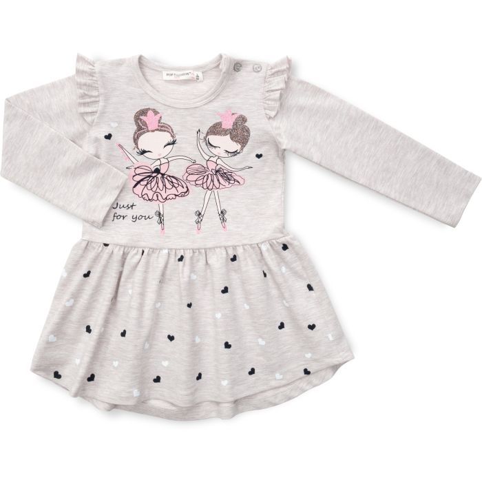Плаття дитяче POP FASHION з балеринками (6711-92G-beige)