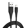 Зарядное устройство ColorWay 1USB AUTO ID 2A (10W) black + cable Lightning (CW-CHS012CL-BK) изображение 2