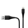 Зарядное устройство ColorWay 1USB AUTO ID 2A (10W) black + cable Lightning (CW-CHS012CL-BK) изображение 3