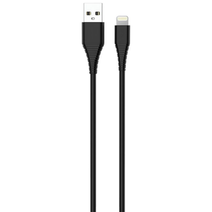 Зарядное устройство ColorWay 1USB AUTO ID 2A (10W) black + cable Lightning (CW-CHS012CL-BK) изображение 4