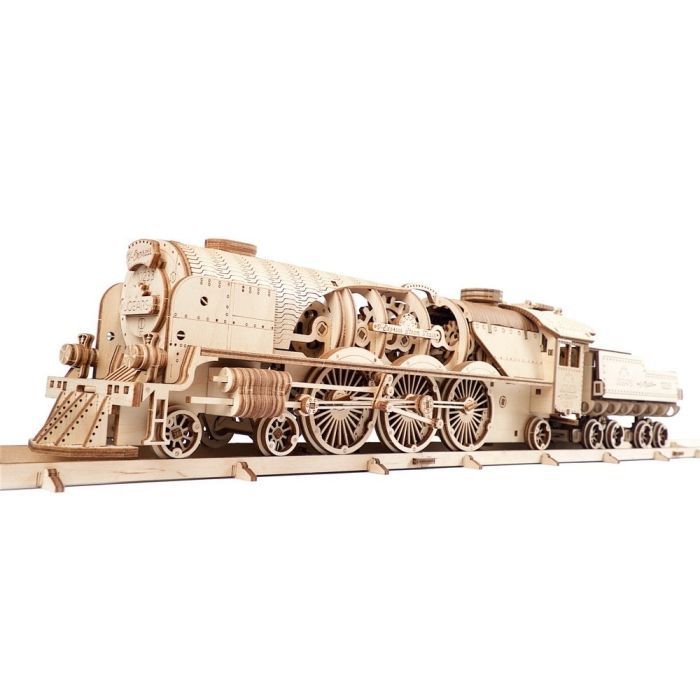 Конструктор Ugears Локомотив с тендером V-Экспресс (70058) изображение 2