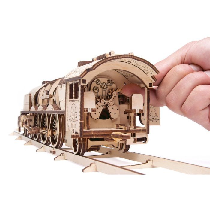 Конструктор Ugears Локомотив с тендером V-Экспресс (70058) изображение 6