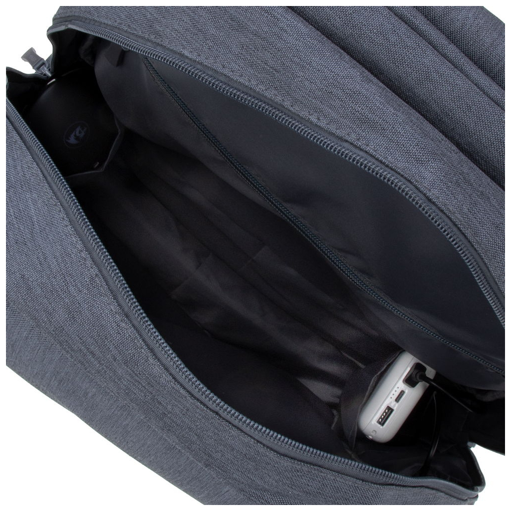 Рюкзак для ноутбука RivaCase 17.3" 7567 Prater, anti-theft (7567DarkGrey) зображення 10