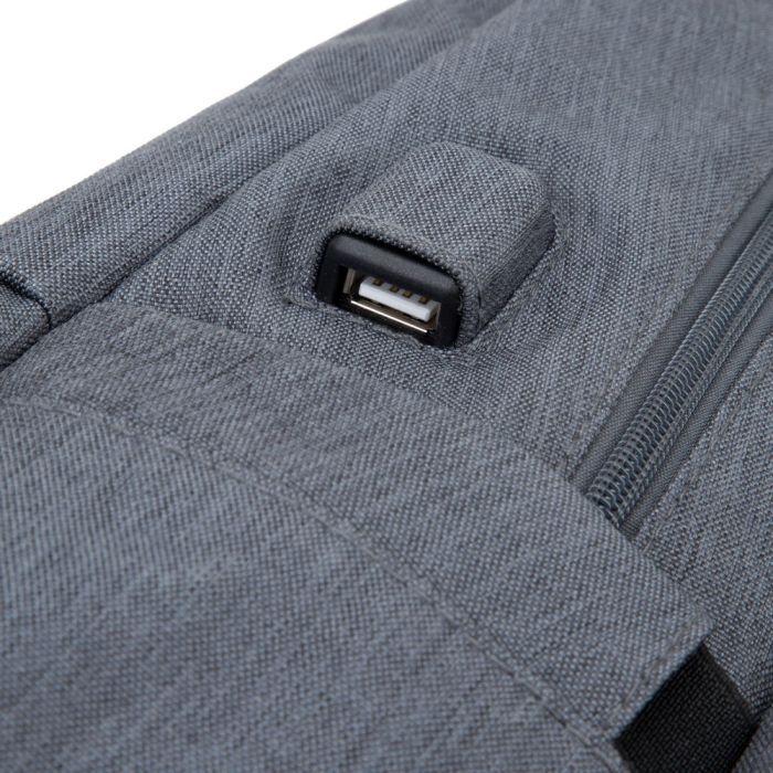 Рюкзак для ноутбука RivaCase 17.3" 7567 Prater, anti-theft (7567DarkGrey) изображение 11