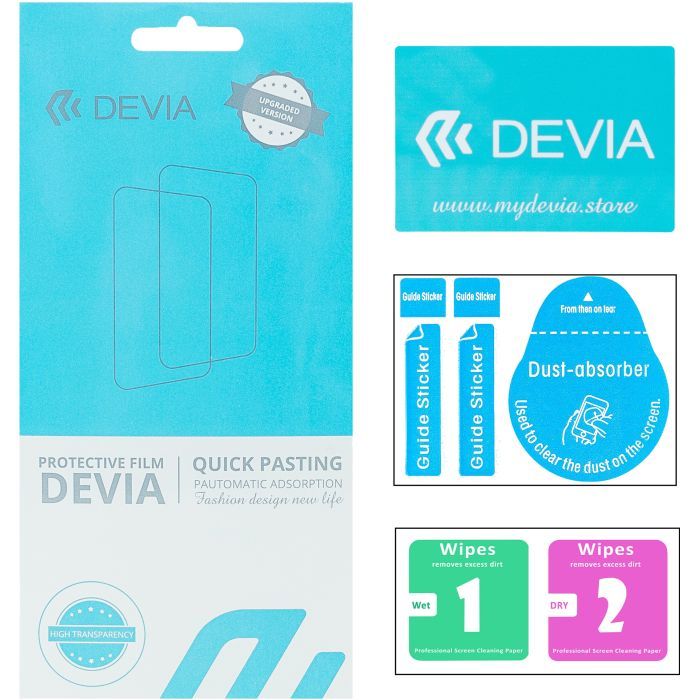 Пленка защитная Devia case friendly Moto G22 (DV-MT-G22W) изображение 3
