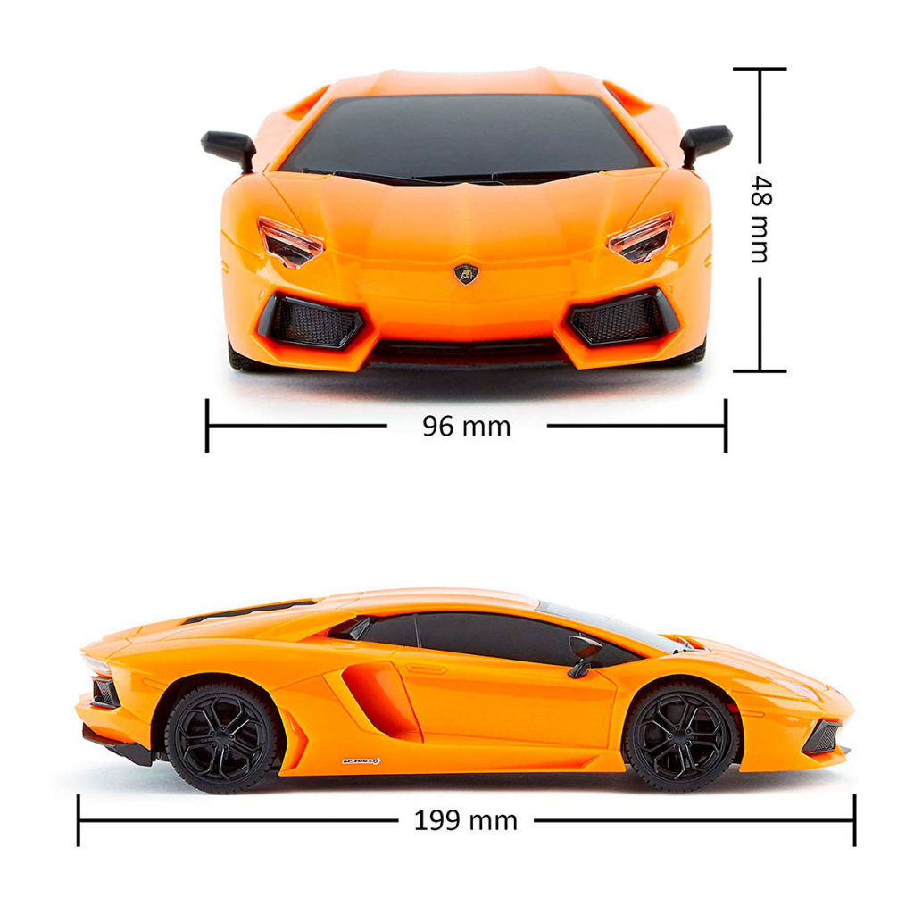 Радиоуправляемая игрушка KS Drive Lamborghini Aventador LP 700-4 (1:24, 2.4Ghz, оранжевый) (124GLBO) изображение 5